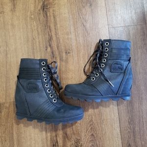 Sorel Lexie womens wedge boots